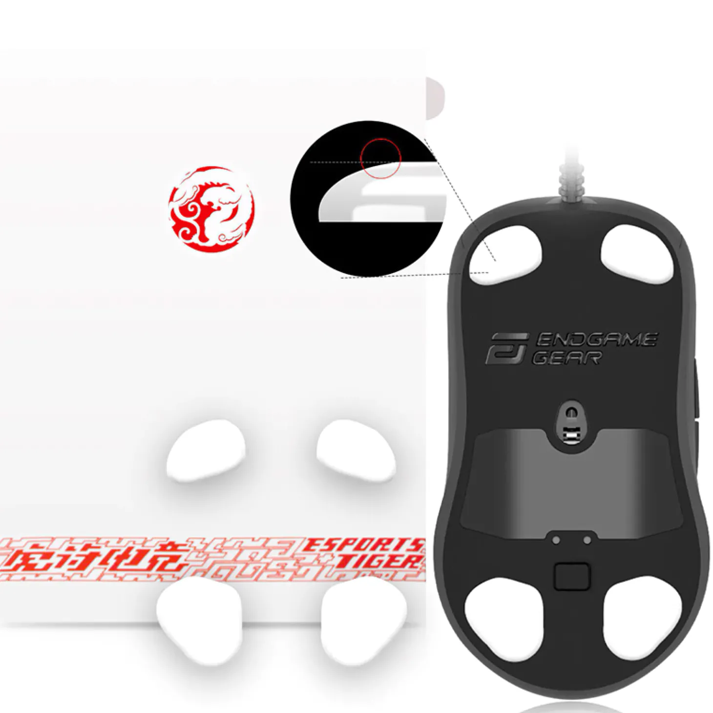 EspTiger ARC 2 Patins Endgame Gear XM1