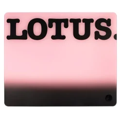 EspTiger Tapis en verre Lotus Black L