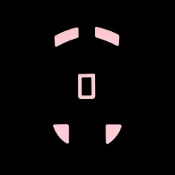 EspTiger YanZi Patins Razer Viper Ultimate Rose