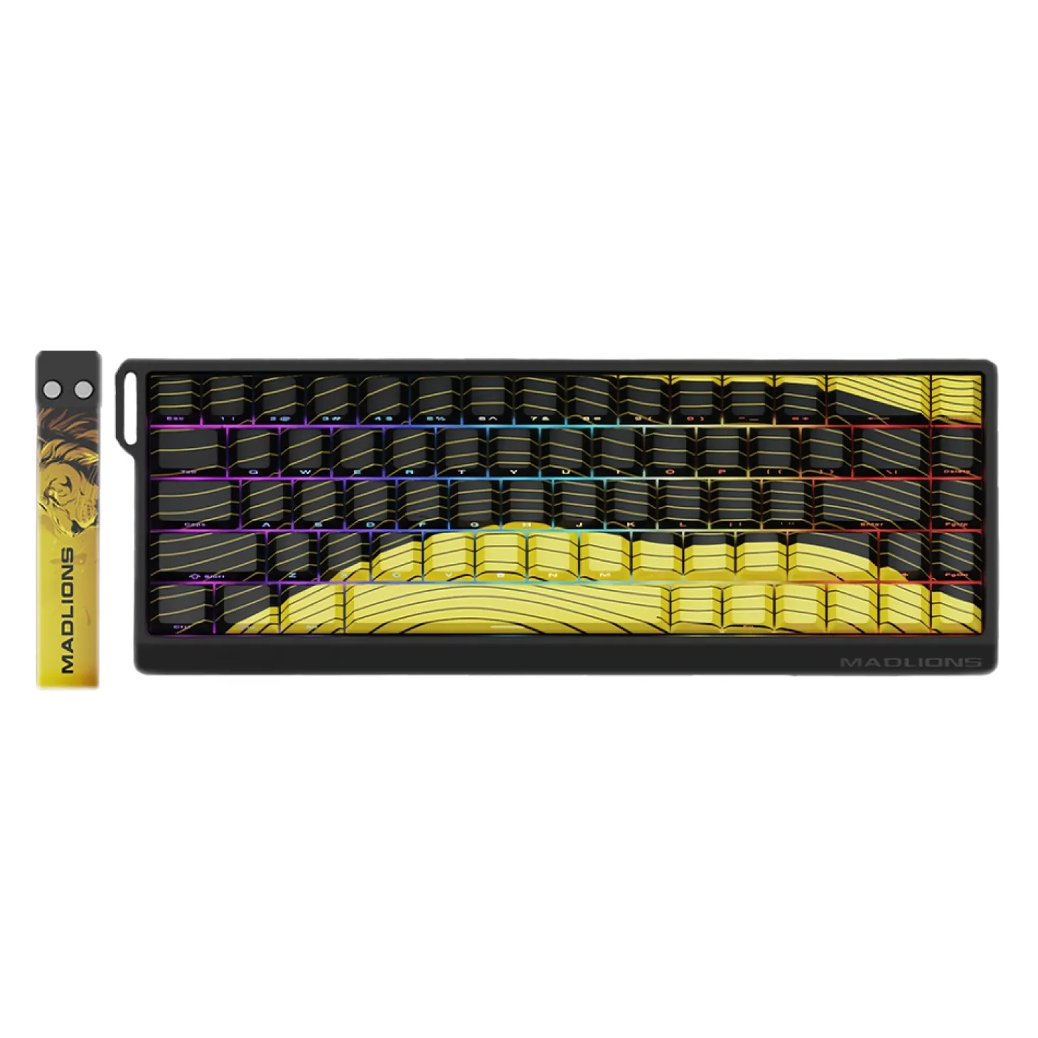 FGG MADLIONS MAD68 HE Flagship ANSI US Noir/Jaune Side Print