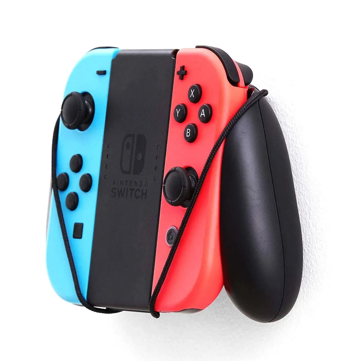FLOATING GRIP Support Mural Nintendo Switch Joy-Con Noir
