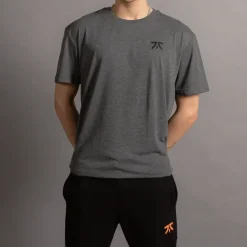 Fnatic T-Shirt Crest Gris