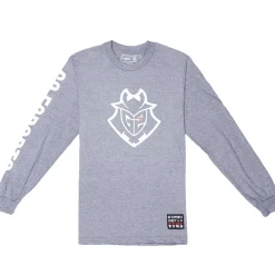 G2 Esports T-shirt Manches longues Essential Gris