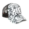 H4X Snapback Camo Blanc