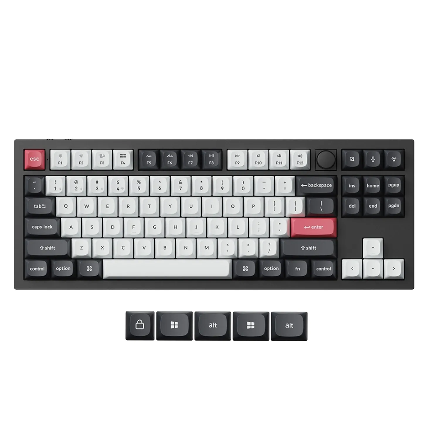 Keychron Q3 HE Wireless ANSI US Noir
