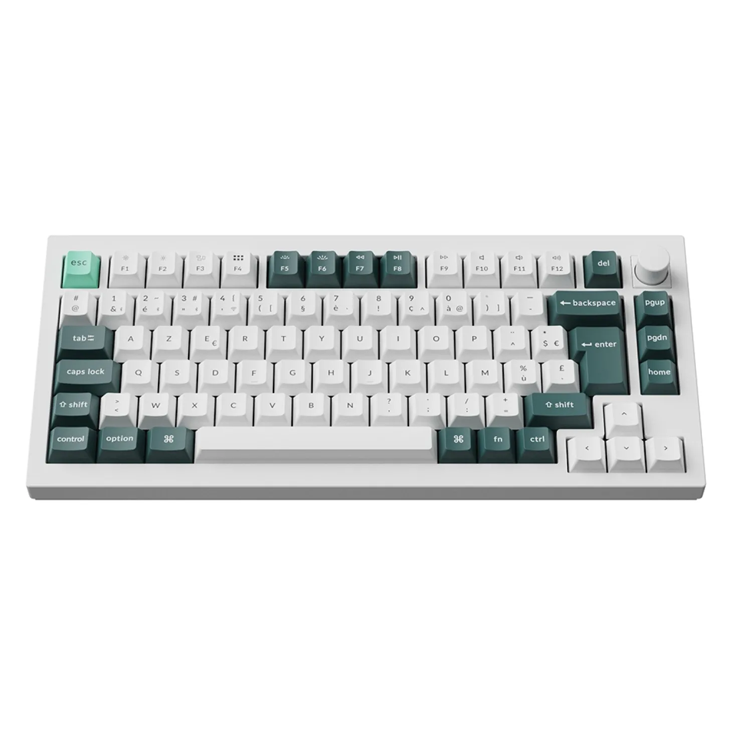 Keychron Q1 HE Wireless ISO FR Blanc
