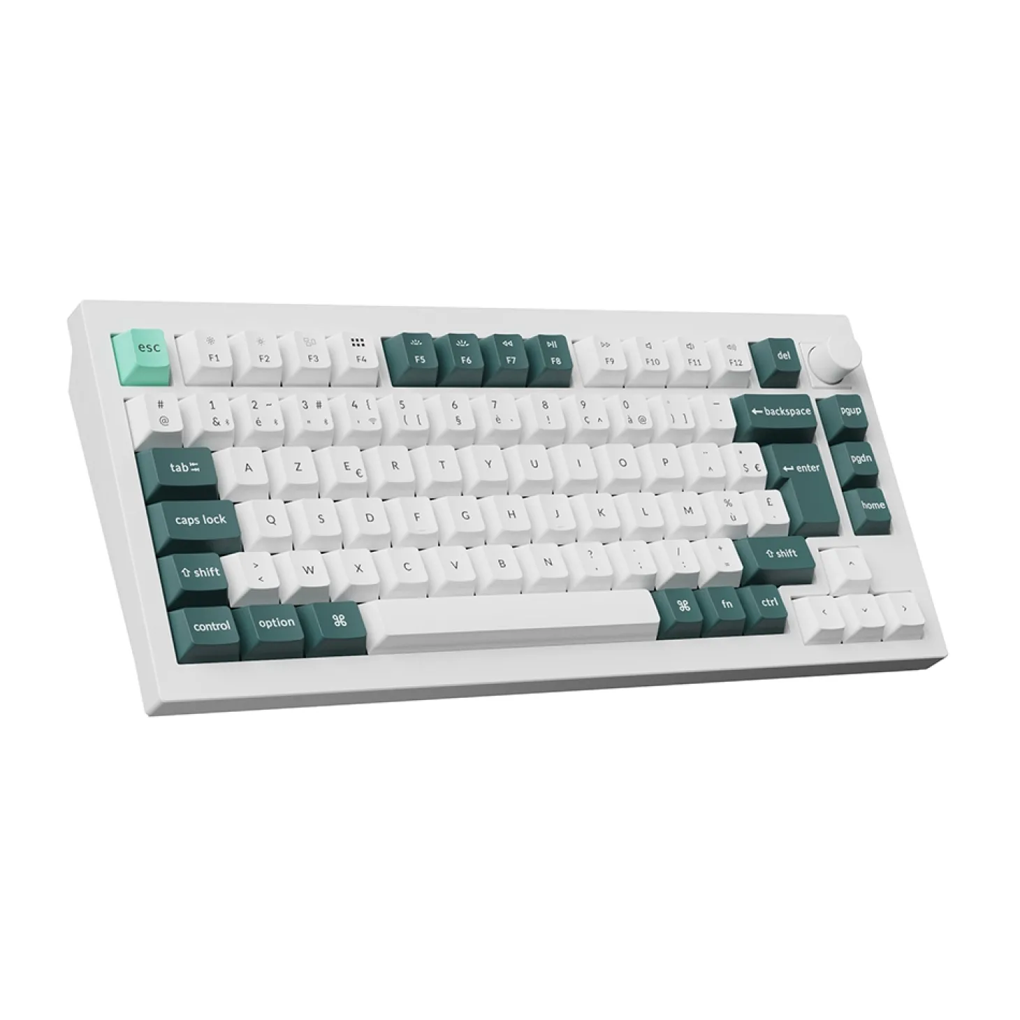 Keychron Q1 HE Wireless ISO FR Blanc
