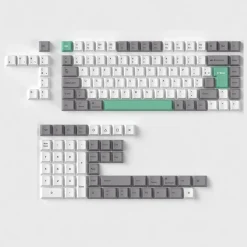 Keychron Set de Keycaps Dye Sub Blanc, Gris, Vert
