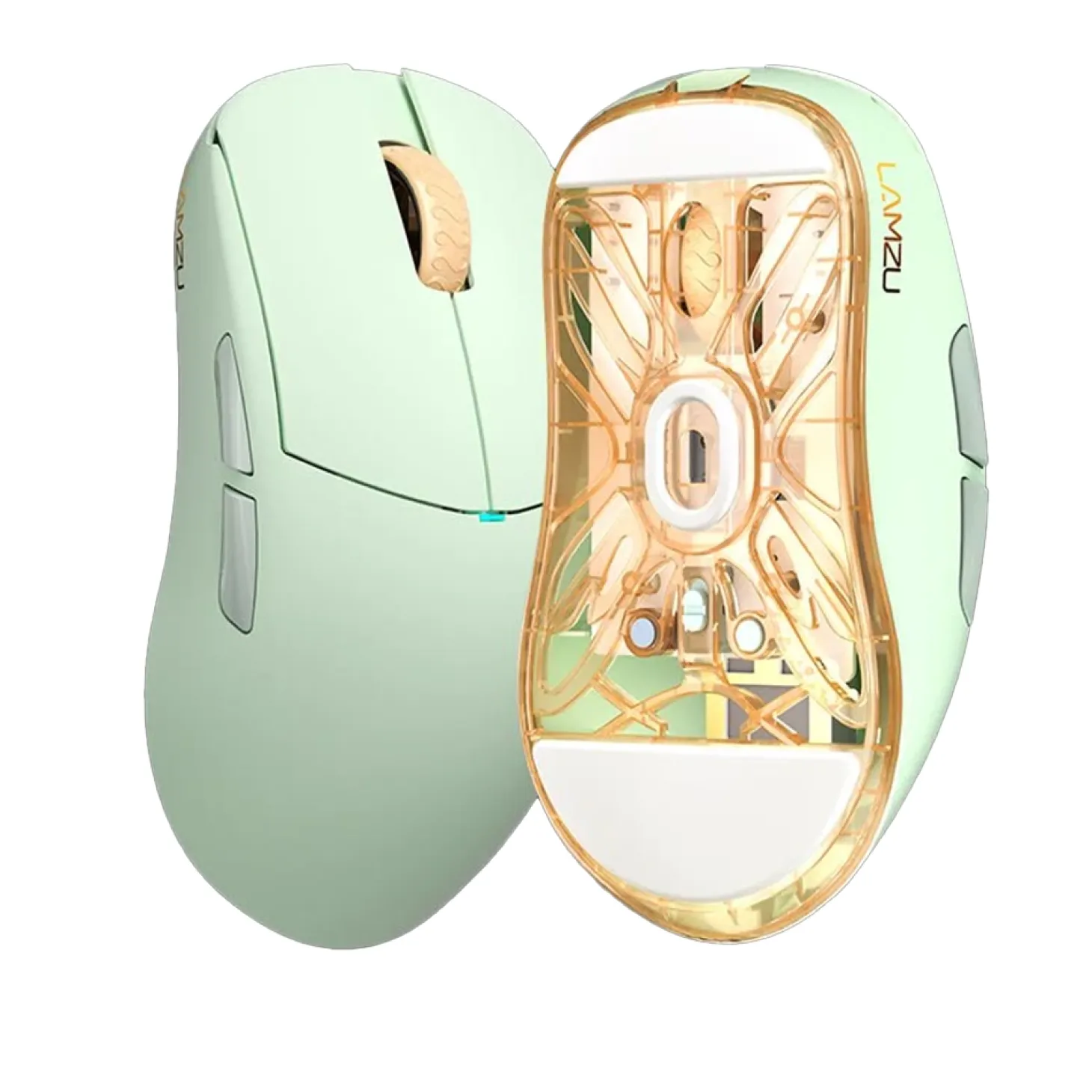 Lamzu Atlantis Mini Pro Wireless Superlight Matcha Green
