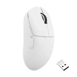 Lemokey G1 8K PAW3950 Wireless Blanc