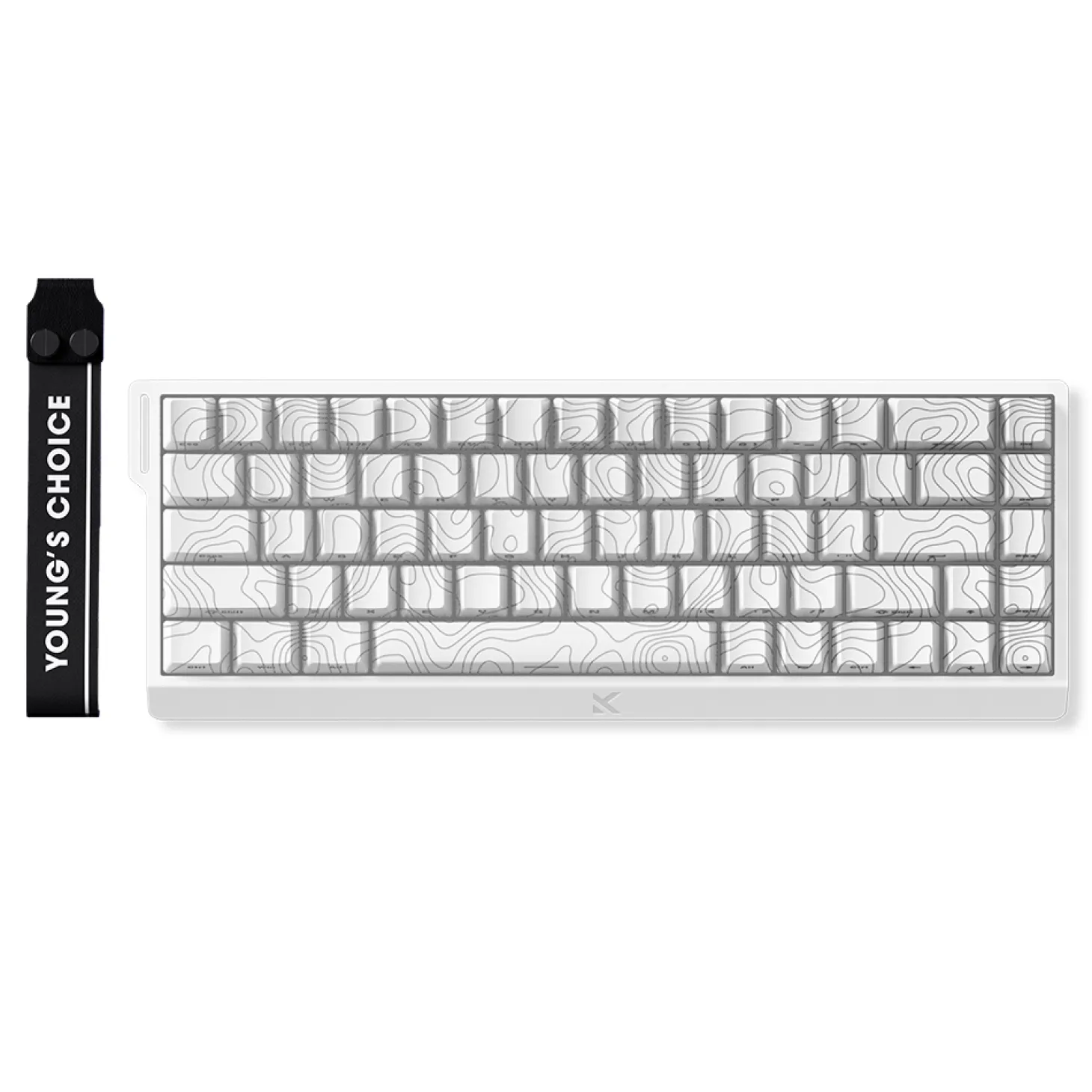 MCHOSE Ace 68 Magnetic ANSI US Topographic Blanc
