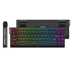 MCHOSE Ace 68 Magnetic ANSI US Noir [Ice Blue]