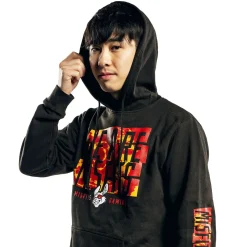 Misfits Hoodie Dyed Logo Noir
