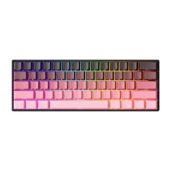 MonsGeek FUN60 MAX HE Wireless ANSI US Black and Pink Gradient