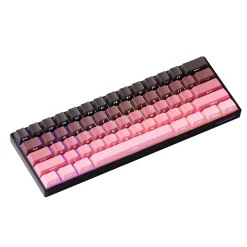 MonsGeek FUN60 MAX HE Wireless ANSI US Black and Pink Gradient