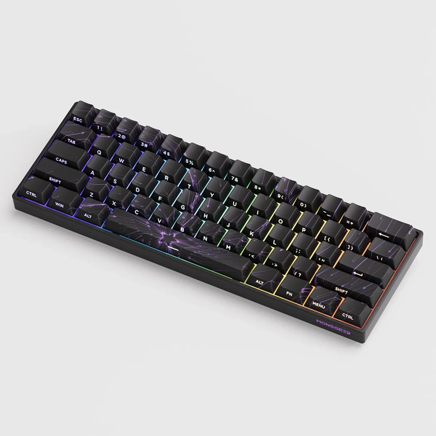 MonsGeek FUN60 MAX HE Wireless ANSI US Nebula Noir