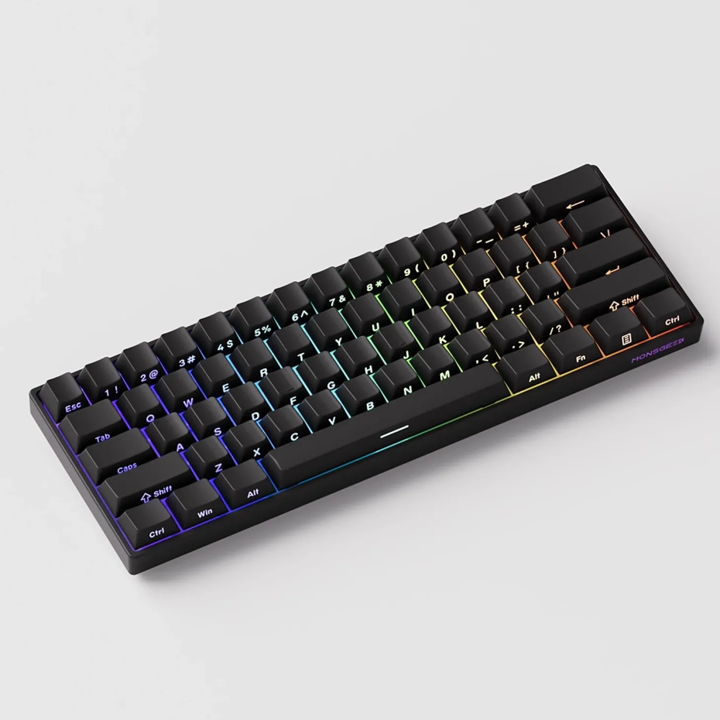 MonsGeek FUN60 PRO HE Wireless ANSI US Noir