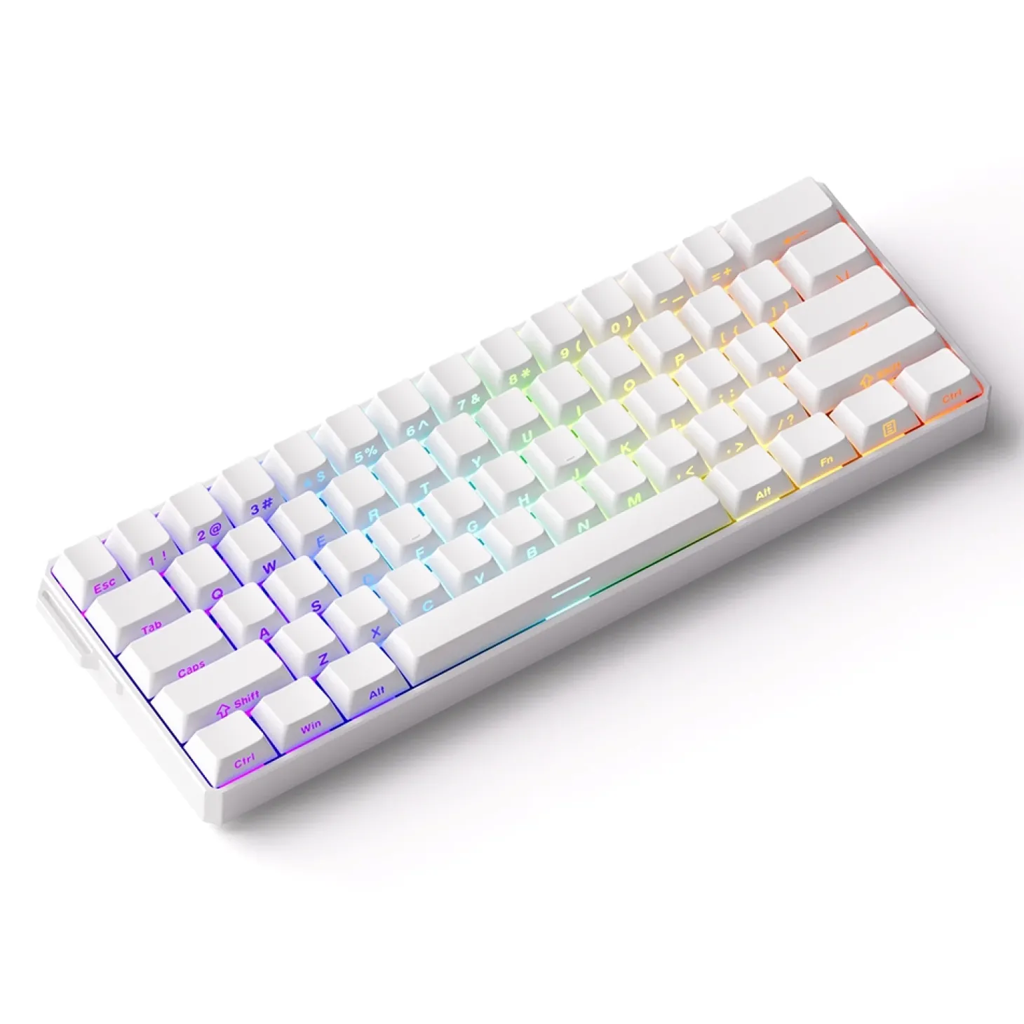 MonsGeek FUN60 ULTRA HE Wireless ANSI US Blanc