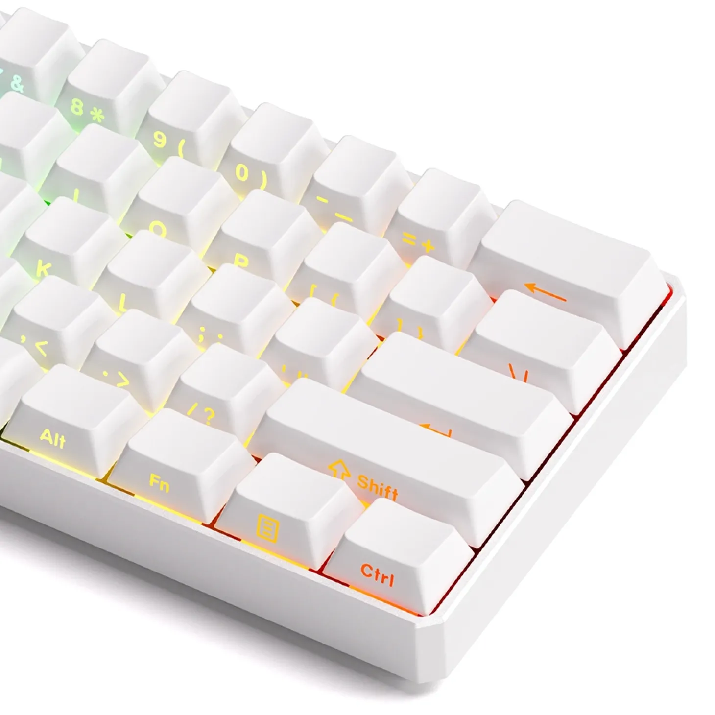 MonsGeek FUN60 ULTRA HE Wireless ANSI US Blanc