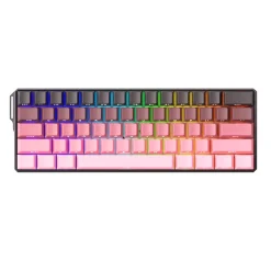MonsGeek FUN60 ULTRA HE Wireless ANSI US Black and Pink Gradient
