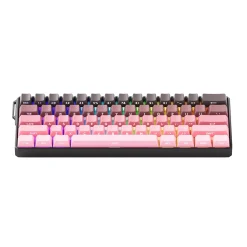 MonsGeek FUN60 ULTRA HE Wireless ANSI US Black and Pink Gradient