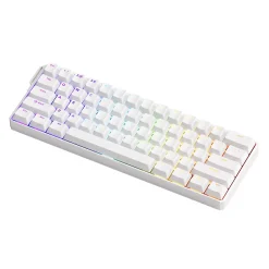 MonsGeek FUN60 ULTRA TMR Wireless ANSI US Blanc