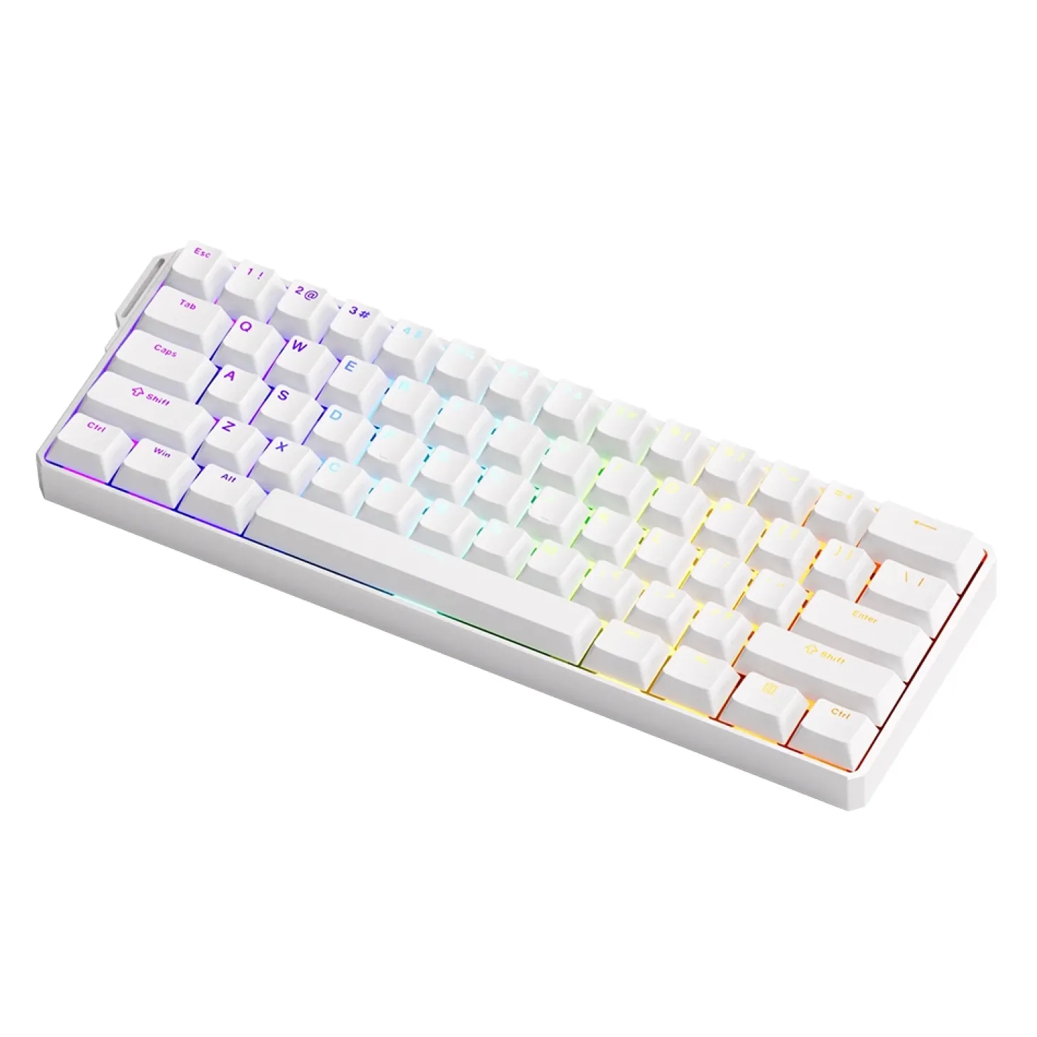 MonsGeek FUN60 ULTRA TMR Wireless ANSI US Blanc