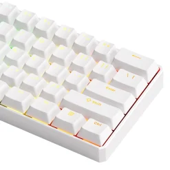 MonsGeek FUN60 ULTRA TMR Wireless ANSI US Blanc