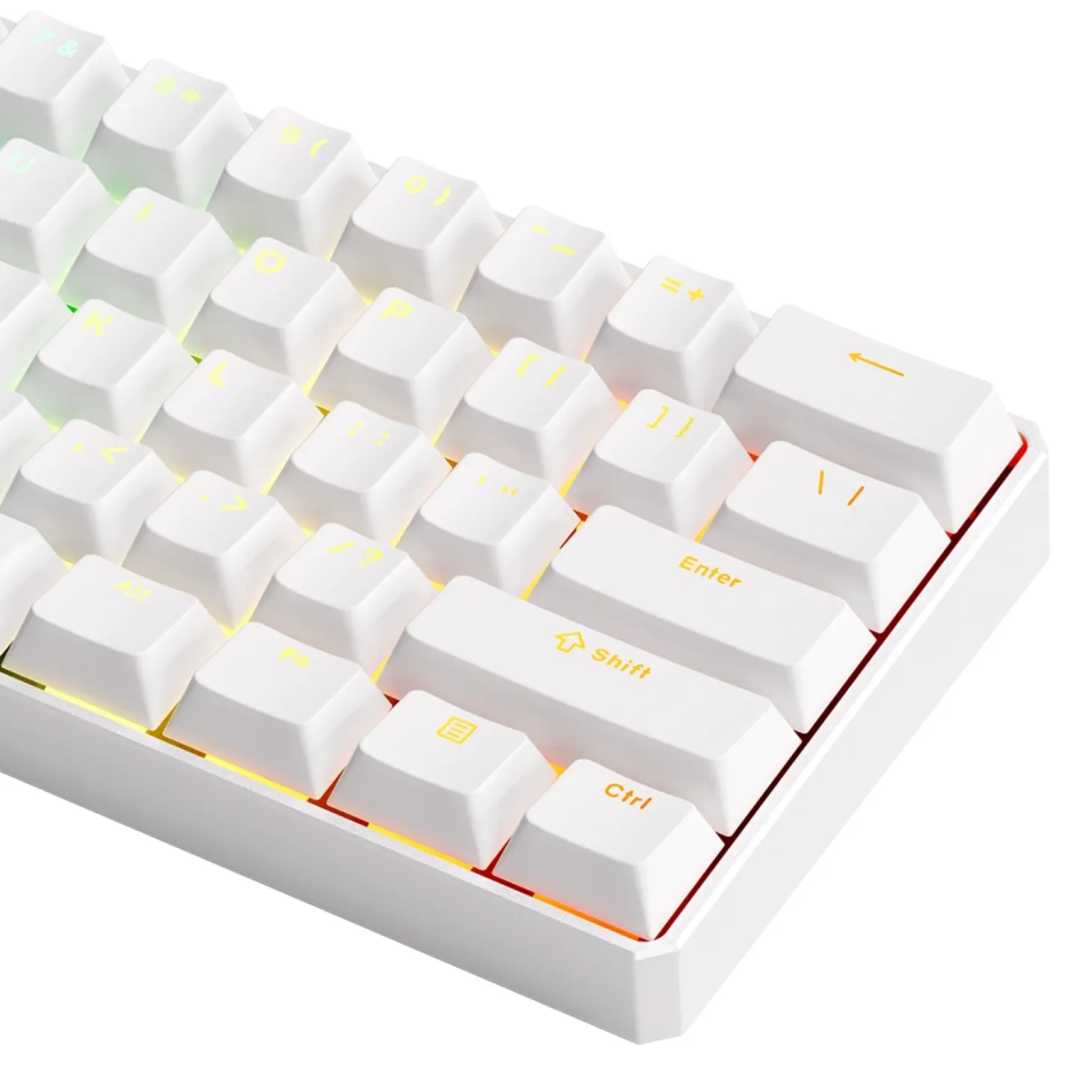MonsGeek FUN60 ULTRA TMR Wireless ANSI US Blanc