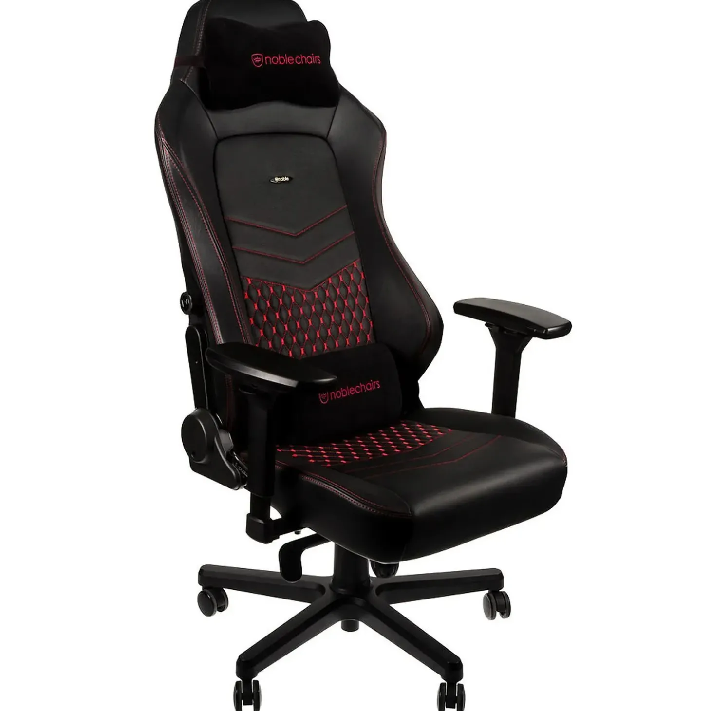Noblechairs HERO Cuir Noir/Rouge