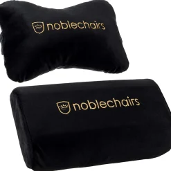 Noblechairs Set de coussins Noir/Or