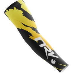 NRV Manchette gaming Camo Noir et Jaune