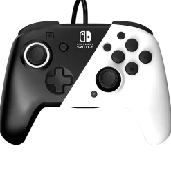 PDP Manette Switch Rematch Black & White