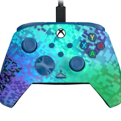 PDP Manette Xbox Series X/S Rematch Glitch Green