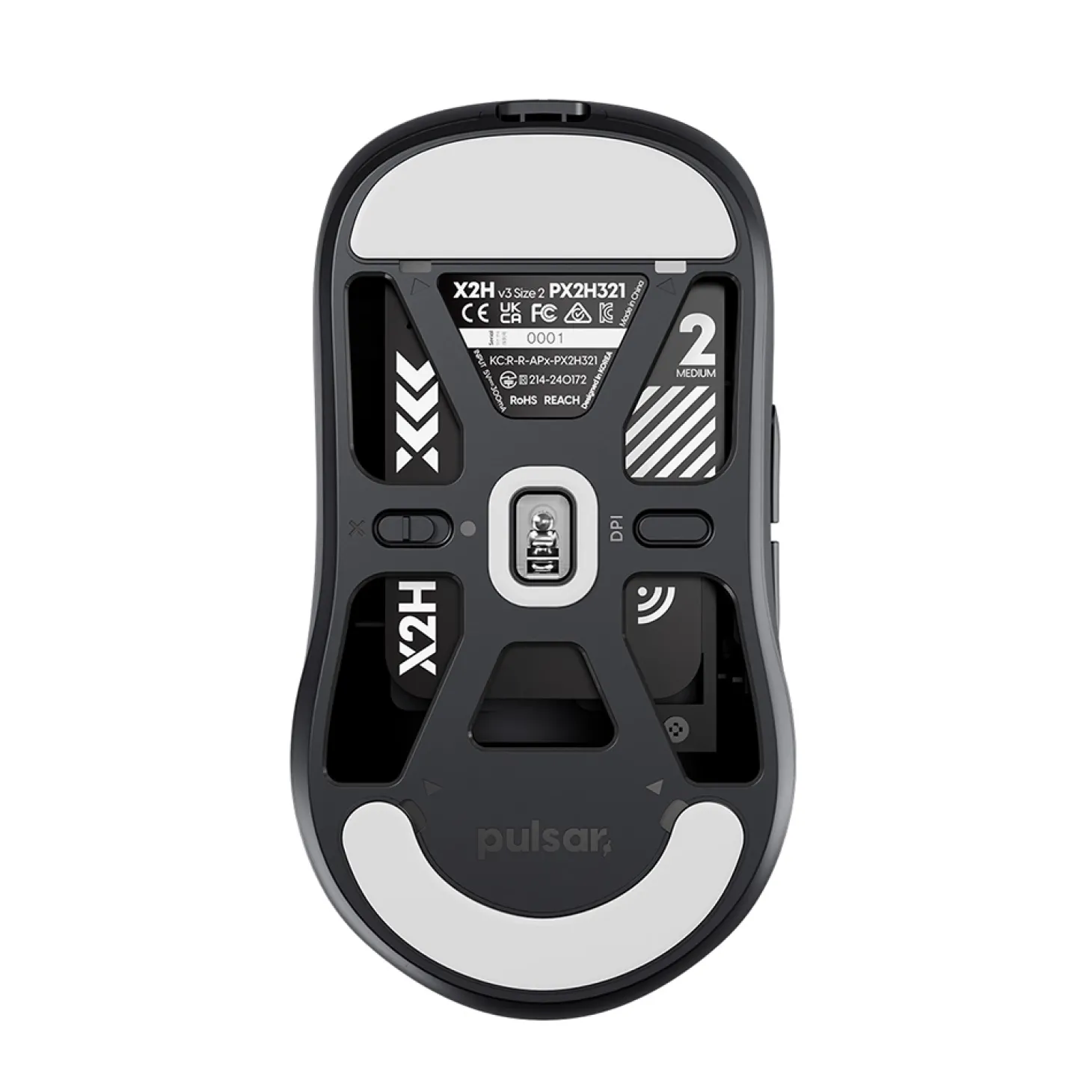Pulsar X2-H V3 Wireless Noir