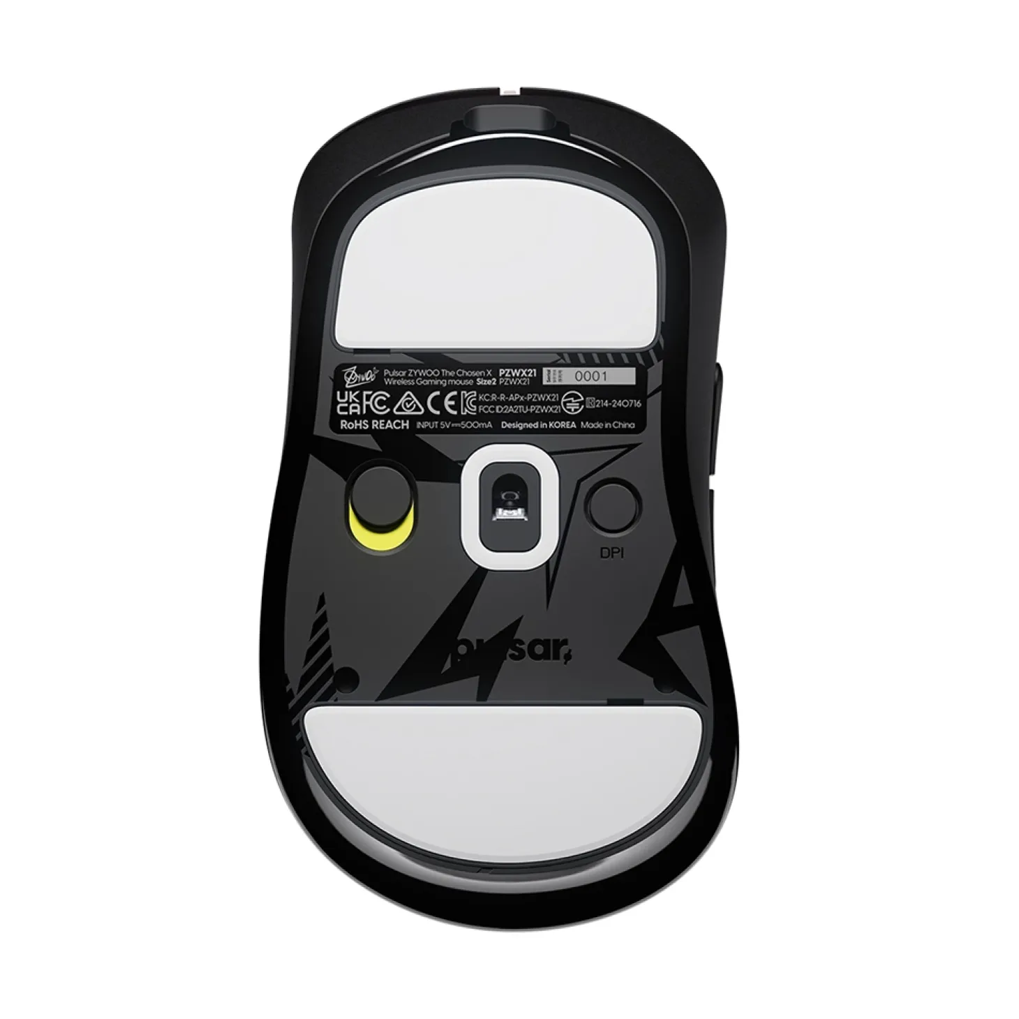 Pulsar ZywOo The Chosen Mouse Medium 8K Wireless Noir
