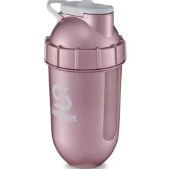 ShakeSphere Tumbler View Rose Logo Blanc