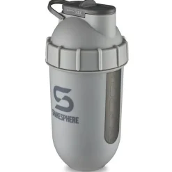 ShakeSphere Tumbler View Gris Mat Logo Gris