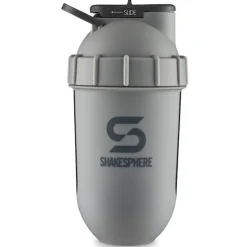 ShakeSphere Tumbler View Gris Mat Logo Gris