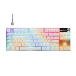 SteelSeries Apex Pro Gen 3 TKL Magnetic Blanc