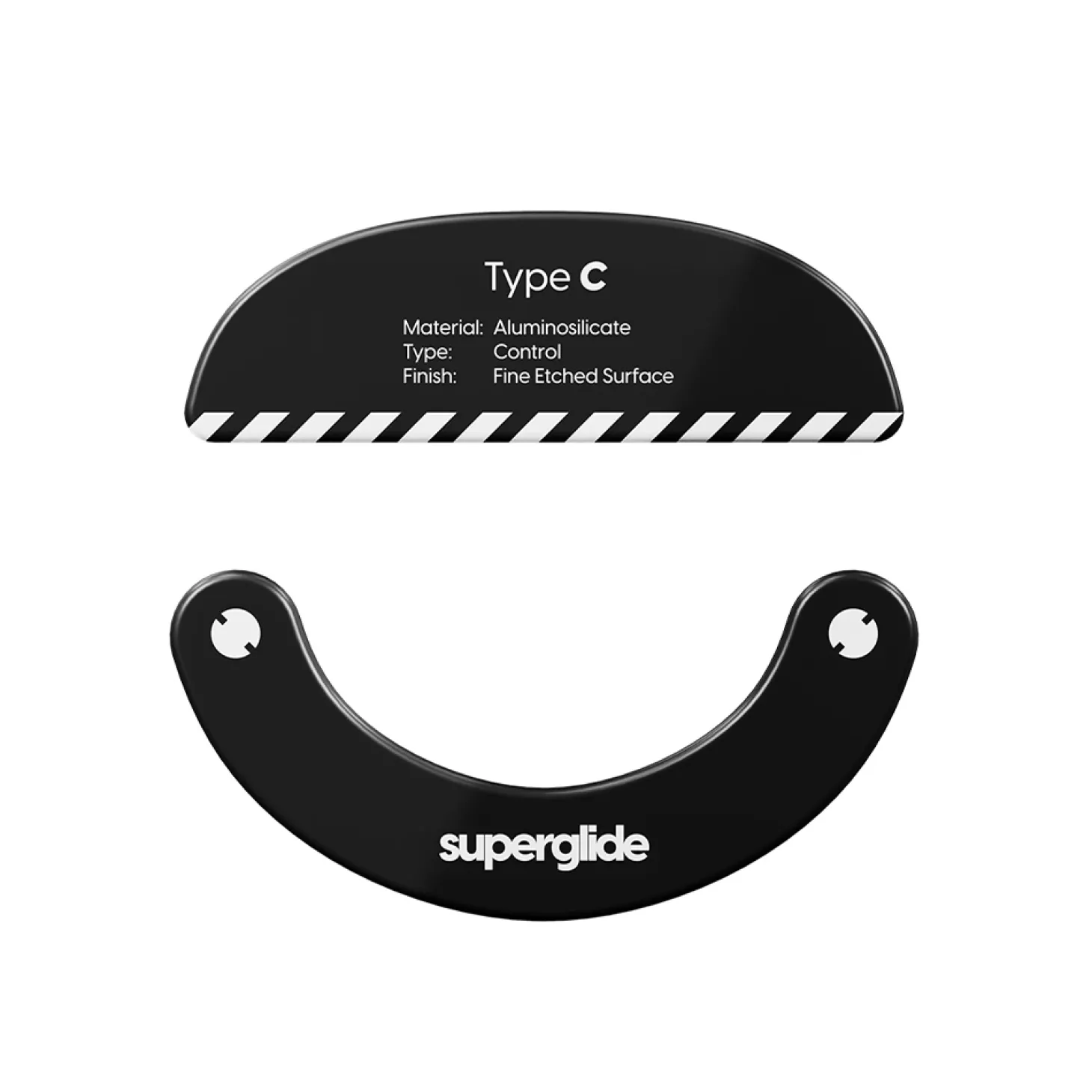 Superglide Type-C Patins en Verre Pulsar X2 Series Noir
