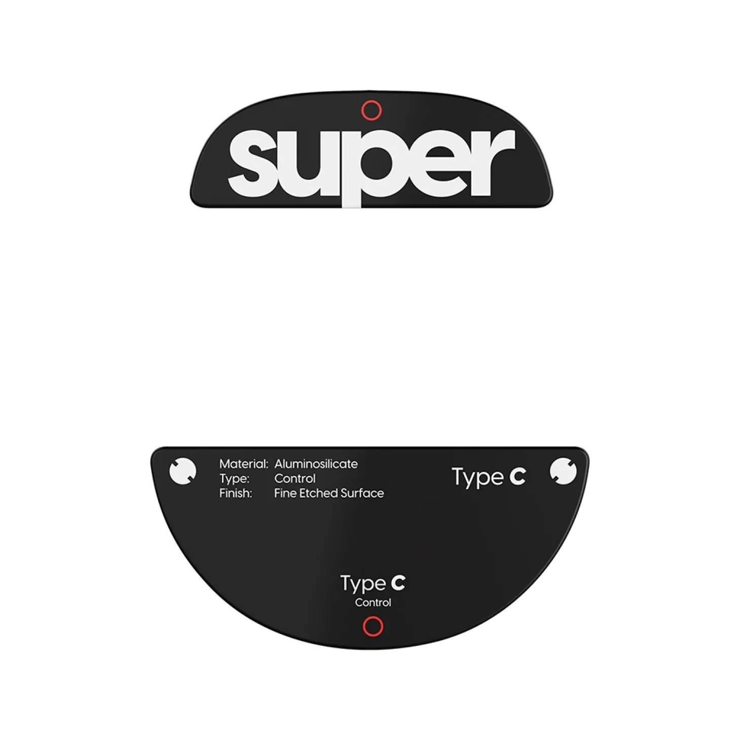 Superglide Type-C Patins en Verre Pulsar TenZ Signature Edition Noir
