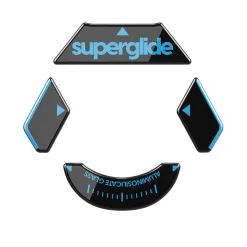 Superglide Type-S Patins en Verre Logitech G900/G903 Noir