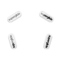 Superglide Type-S Patins en Verre Logitech G304/G305 ou Universel Blanc