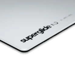 Superglide V2 Tapis de Souris en Verre XL Blanc