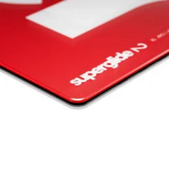Superglide V2 Tapis de Souris en Verre XL Rouge