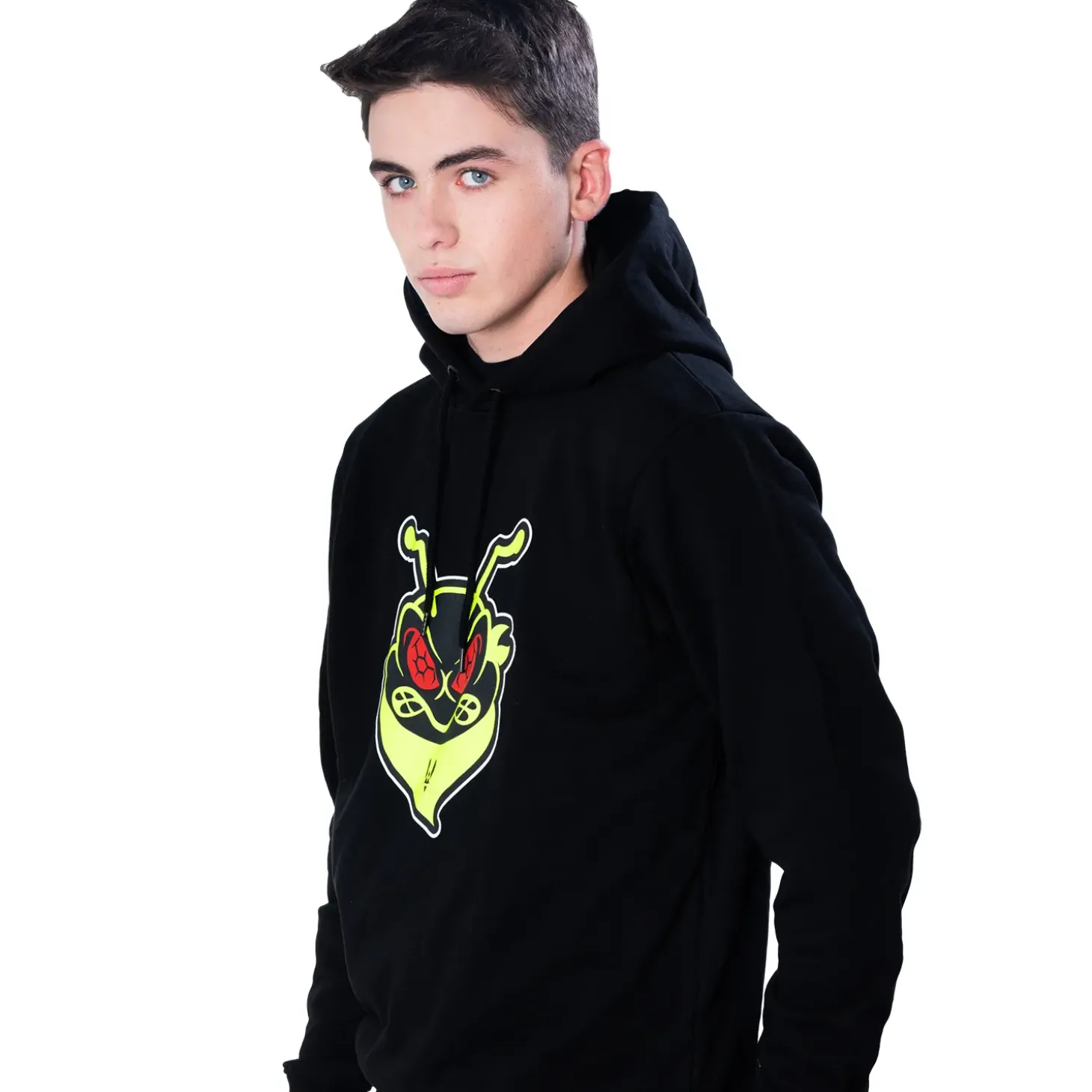 Vitality Hoodie Ultra Fluo Bee Noir