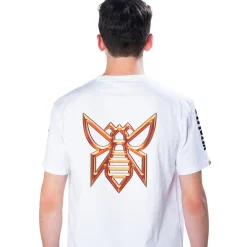 Vitality T-shirt Golden Bee Blanc