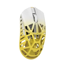 WLMouse BEAST X Mini 4K Magnesium Wireless Blanc/Jaune