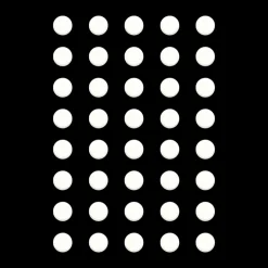 WLMouse Dots 7mm PTFE Blanc